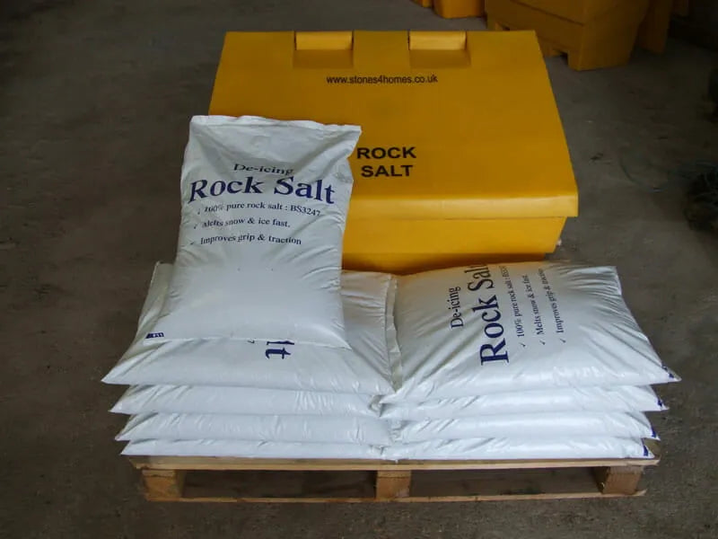 Where do rock salt suppliers get their supplies from?