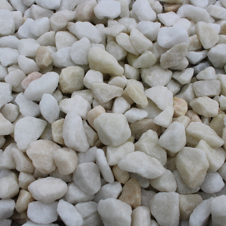 Polar White Chippings 12-20mm